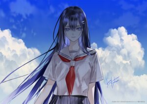 kiyohara_hiro oumi_shiori seifuku watashi_wo_tabetai_hitodenashi