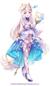 animal_ears halo heels nekomimi nyamalbelle_perle nyantasia! reekaruru see_through stockings tail thighhighs weapon