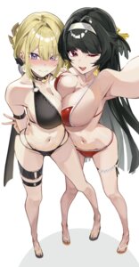 Rating: Questionable Score: 28 Tags: astra_yao bikini evelyn_chevalier garter selfie shiroserika swimsuits symmetrical_docking zenless_zone_zero User: BattlequeenYume