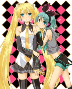 hatsune miku from vocaloid by okitsune