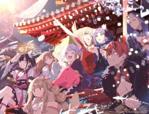Rating: Safe Score: 16 Tags: animal_ears ayatsumugi_roka bunny_ears chou_kaguyahime! garter hechima horns isayama_mami japanese_clothes kaguya_(chou_kaguyahime!) kitsune komazawa_noi komazawa_rai maid nekomimi runami_yachiyo sakayori_asahi sakayori_iroha sake skirt_lift tail trap wa_maid User: himeno_nanako