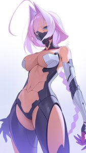 Rating: Questionable Score: 31 Tags: cyberpunk:_edgerunners cyberpunk_2077 mecha_musume no_bra oikomia talia_yang User: VigorousMMM