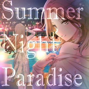 aketa_mikoto disc_cover dress im@ssc_kaihatsu_team kuwayama_chiyuki the_idolm@ster the_idolm@ster_shiny_colors undressing