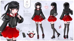 Rating: Safe Score: 21 Tags: character_design garter heels nami_(nyaa) pointy_ears profile_page thighhighs User: pfeil