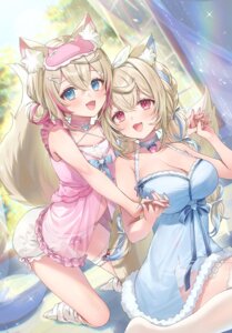 Rating: Questionable Score: 6 Tags: animal_ears bloomers fuwawa_abyssgard garter hololive hololive_english inumimi mococo_abyssgard pajama runlan_0329 see_through tail thighhighs User: Anonymous Rating: Questionable Score: 6 Tags: animal_ears bloomers fuwawa_abyssgard garter hololive hololive_english inumimi mococo_abyssgard pajama runlan_0329 see_through tail thighhighs User: Anonymous