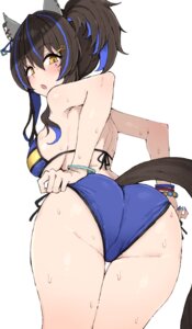 Rating: Questionable Score: 36 Tags: animal_ears ass bikini daitaku_helios_(umamusume) kumiyabe sketch swimsuits tail tattoo uma_musume_pretty_derby wet User: Spidey