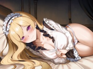 Rating: Questionable Score: 46 Tags: cameltoe cleavage maid open_shirt pantsu raiou skirt_lift wallpaper User: Anonymous