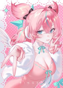 Rating: Questionable Score: 34 Tags: aria_(zenless_zone_zero) dress ringeko-chan wings zenless_zone_zero User: VigorousMMM