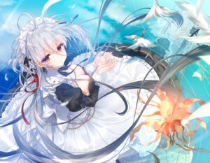 cropped detexted maid no_bra shouna_mitsuishi