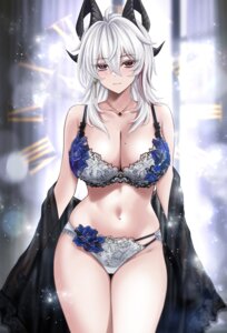 Rating: Questionable Score: 49 Tags: bra horns lingerie open_shirt pantsu rain_(rain910) robe see_through wuthering_waves zani User: Genex