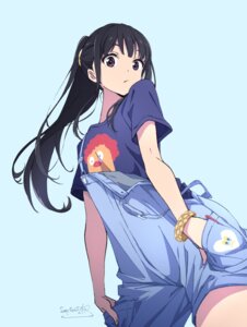Rating: Safe Score: 35 Tags: inoue_takina lycoris_recoil nii_manabu overalls User: saemonnokami