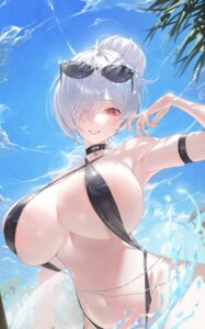 Rating: Questionable Score: 37 Tags: areola cinderella_(nikke) erect_nipples goddess_of_victory:_nikke megane saeulju swimsuits wet User: VigorousMMM