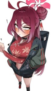 Rating: Questionable Score: 13 Tags: blue_archive chinadress garter halo kayama_reijo nikumodoki_120 skirt_lift User: BlackRasisGrace109