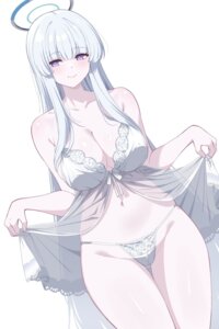 Rating: Questionable Score: 32 Tags: blue_archive halo lingerie pantsu reia_76 see_through skirt_lift thong ushio_noa User: 弱受猫