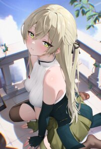 girls_frontline radoremo see_through thighhighs ump40_(girls_frontline)