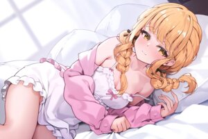 Rating: Questionable Score: 39 Tags: fujita_kotone gakuen_idolm@ster loli no_bra pajama pinki_o64 skirt_lift the_idolm@ster User: Anonymous