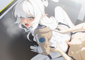 Rating: Explicit Score: 50 Tags: akeboshi_himari blue_archive bodysuit erect_nipples ett halo no_bra nopan penis pointy_ears pussy sex torn_clothes uncensored User: lacepanties
