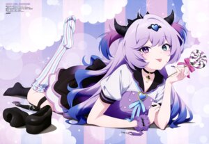 Rating: Safe Score: 29 Tags: heterochromia horns needy_girl_overdose ochiaki purple_lollipop tattoo uniform User: drop