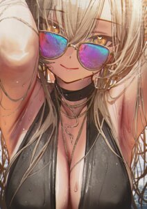 Rating: Questionable Score: 76 Tags: betabeet blue_archive kirifuji_nagisa megane swimsuits wet User: lacepanties