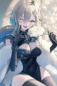 Rating: Questionable Score: 39 Tags: chinadress lynae magako no_bra see_through thighhighs wuthering_waves User: lacepanties