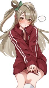 Rating: Questionable Score: 21 Tags: gym_uniform love_live! love_live!_(series) minami_kotori open_shirt pukonuu User: saemonnokami