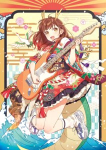 Rating: Safe Score: 17 Tags: guitar hechima horns japanese_clothes tail User: himeno_nanako