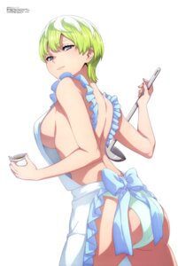 Rating: Questionable Score: 29 Tags: ass izumo_tenka kase_haruna mato_seihei_no_slave naked_apron pantsu User: drop