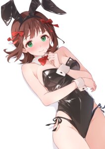 Rating: Questionable Score: 22 Tags: amami_haruka animal_ears b1ack bunny_ears bunny_girl no_bra pantsu string_panties the_idolm@ster User: BattlequeenYume