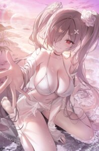 Rating: Questionable Score: 51 Tags: bikini cinderella_(nikke) goddess_of_victory:_nikke okkimon open_shirt see_through swimsuits wet User: VigorousMMM