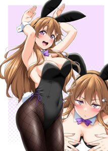 Rating: Questionable Score: 18 Tags: animal_ears bunny_ears bunny_girl fishnets konoe_kanata love_live!_(series) love_live!_nijigasaki_gakuen_school_idol_doukoukai no_bra pantyhose tail yopparai_oni User: saemonnokami