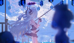 bikini blue_archive devil halo horns sorasaki_hina swimsuits tagme wings