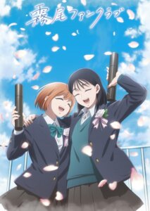 Rating: Safe Score: 1 Tags: disc_cover hayashi_nami kirio_fanclub miyoshi_aimi seifuku skirt_lift sometani_nami sweater User: VigorousMMM
