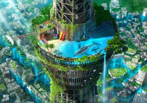 landscape tokyo_gensou