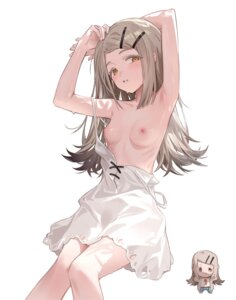 Rating: Questionable Score: 99 Tags: breasts chibi dress gakuen_idolm@ster ke'ai_qu_qu loli nipples no_bra shinosawa_hiro the_idolm@ster User: KenB