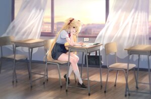 azur_lane bluecher_(azur_lane) seifuku tagme
