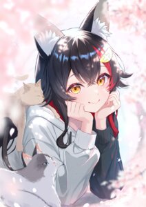 Rating: Safe Score: 24 Tags: animal_ears hihi_(oekakihix) hololive hololive_gamers neko ookami_mio User: Anonymous