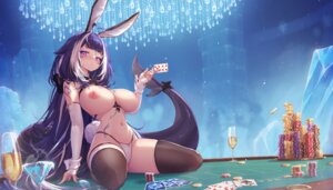 Rating: Questionable Score: 5 Tags: animal_ears bunny_ears garter indie_virtual_youtuber mitsu_(mitsu_art) nipples pantsu see_through shylily tail tattoo thighhighs topless User: Arsy