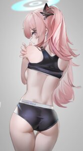 ambriel_(arknights) arknights ass bra breasts halo ligod pantsu