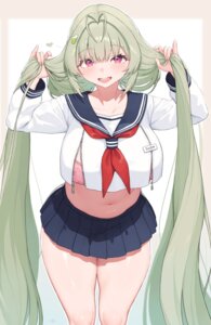 Rating: Questionable Score: 37 Tags: bra cloba goddess_of_victory:_nikke seifuku soda_(nikke) User: Spidey