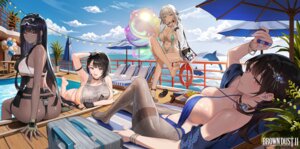 Rating: Questionable Score: 45 Tags: ass bikini brown_dust_ii feet garter luvencia nebris nekyndalia no_bra pantyhose scheherazade_(brown_dust_ii) sling_bikini swimsuits tagme thong User: blooregardo