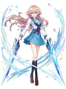 any_(mahou_tsukai_to_kuroneko_no_wiz) cosplay mahou_tsukai_to_kuroneko_no_wiz seifuku suzumiya_haruhi_no_yuuutsu sword tagme