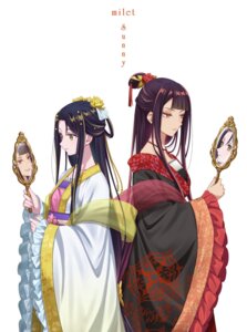 Rating: Safe Score: 9 Tags: asian_clothes disc_cover futsutsuka_na_akujo_de_wa_gozaimasu_ga_-suuguu_chouso_torikae_den- kou_reirin shu_keigetsu tagme User: VigorousMMM