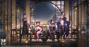 Rating: Questionable Score: 31 Tags: chinadress heels megane no_bra pantyhose rong767361929 see_through smoking stockings thighhighs User: SenjounoValkyria