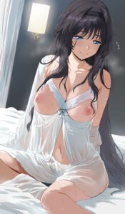 Rating: Questionable Score: 104 Tags: breasts hews kaoru_hana_wa_rin_to_saku lingerie nipples see_through waguri_kaoruko wet User: Spidey