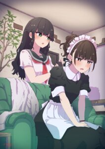 kagawa_yuusaku maid seifuku