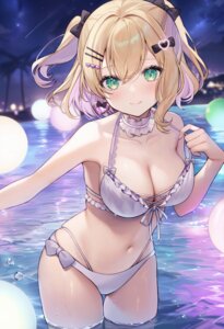 Rating: Questionable Score: 19 Tags: aria_(ariacue) bikini iris_black_games kurumi_noah swimsuits undressing vspo! wet User: BattlequeenYume