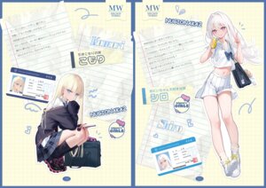 Rating: Safe Score: 26 Tags: komori_(mignon) mignon profile_page seifuku shiro_(mignon) skirt_lift sweater User: hrbzz