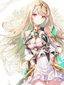 Rating: Safe Score: 5 Tags: cleavage dress hikari_(xenoblade_2) ui_frara xenoblade_(series) xenoblade_2 User: himeno_nanako
