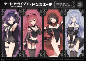 Rating: Questionable Score: 24 Tags: cleavage date_a_live dress garter gothic_lolita heterochromia itsuka_kotori leotard lingerie lolita_fashion no_bra pantsu see_through skirt_lift stockings string_panties tagme takamiya_mio thighhighs tokisaki_kurumi yatogami_tooka User: moonian