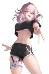 Rating: Questionable Score: 49 Tags: bowlp garter honkai:_star_rail march_7th no_bra underboob User: VigorousMMM